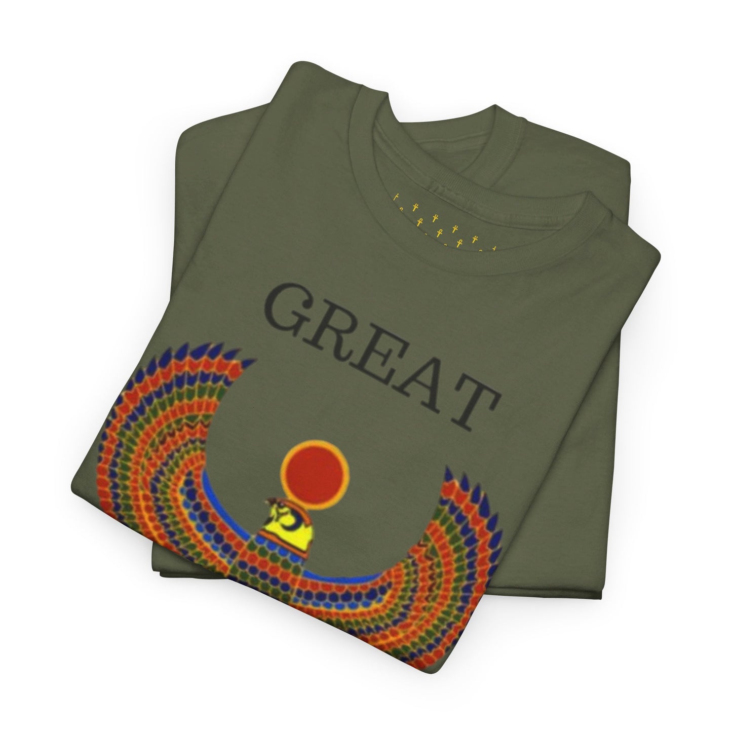 Unisex Heavy Cotton Tee - Great Empire of Kemet Branded | Style, Comfort, and Heritage